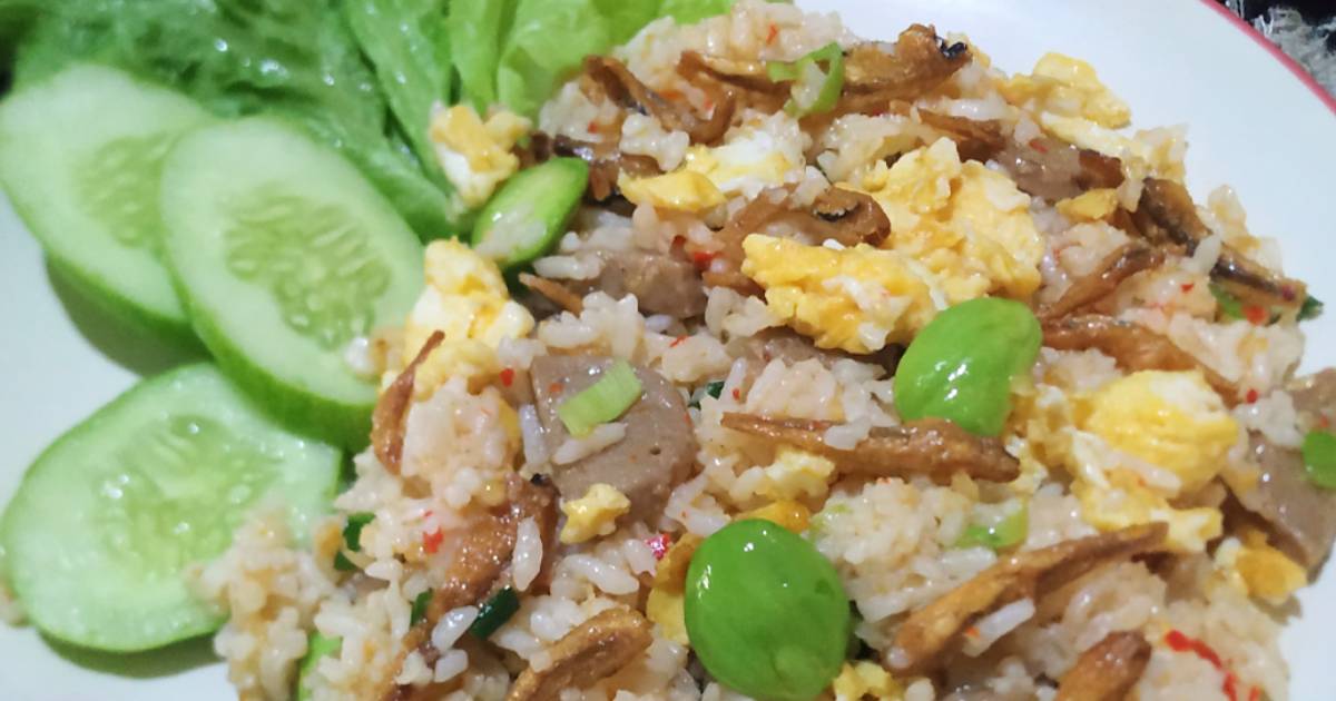 Resep Nasi Goreng Teri Pete Oleh Cooking Vera Cookpad