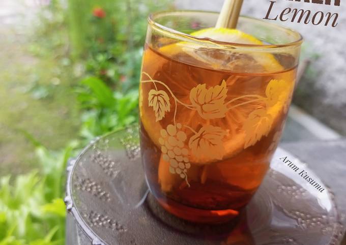 Resep Teh Sereh Lemon Oleh Arum Kusuma Cookpad