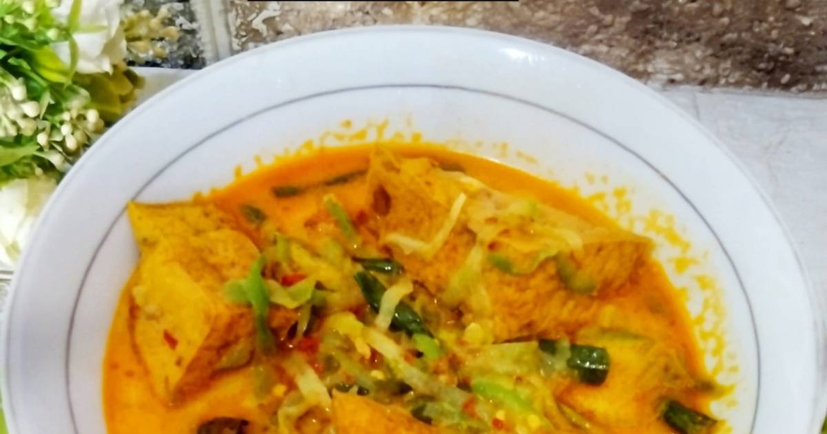 Resep Sayur Tahu Rumahan Praktis Lezat Meningkatkan Nafsu Makan