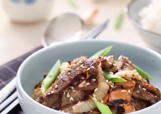 Resep Beef Bulgogi Grilled Oleh Moona S Kitchen Cookpad