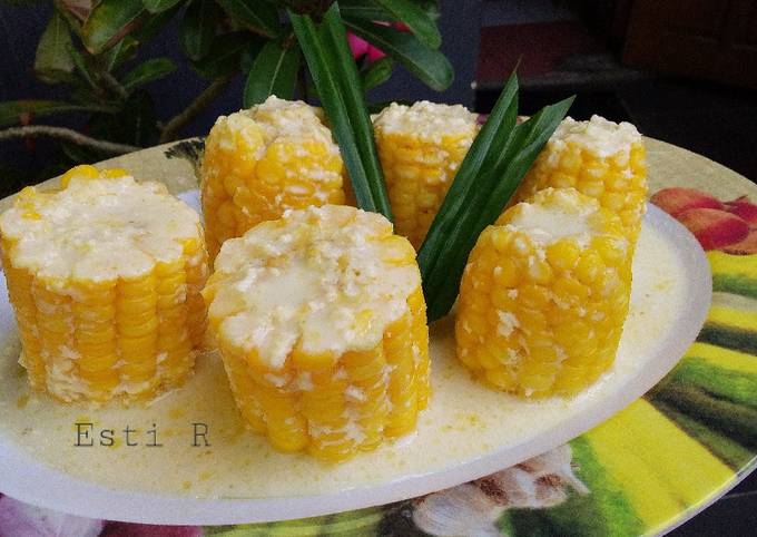 Resep Jagung Rebus Creamy Oleh Esti Rahayu Cookpad