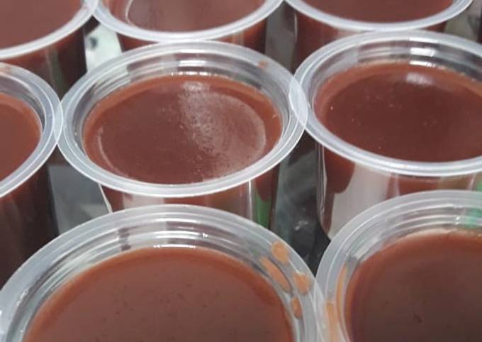 Resep Puding Coklat Nutrijel In Cup Oleh Tila Cookpad