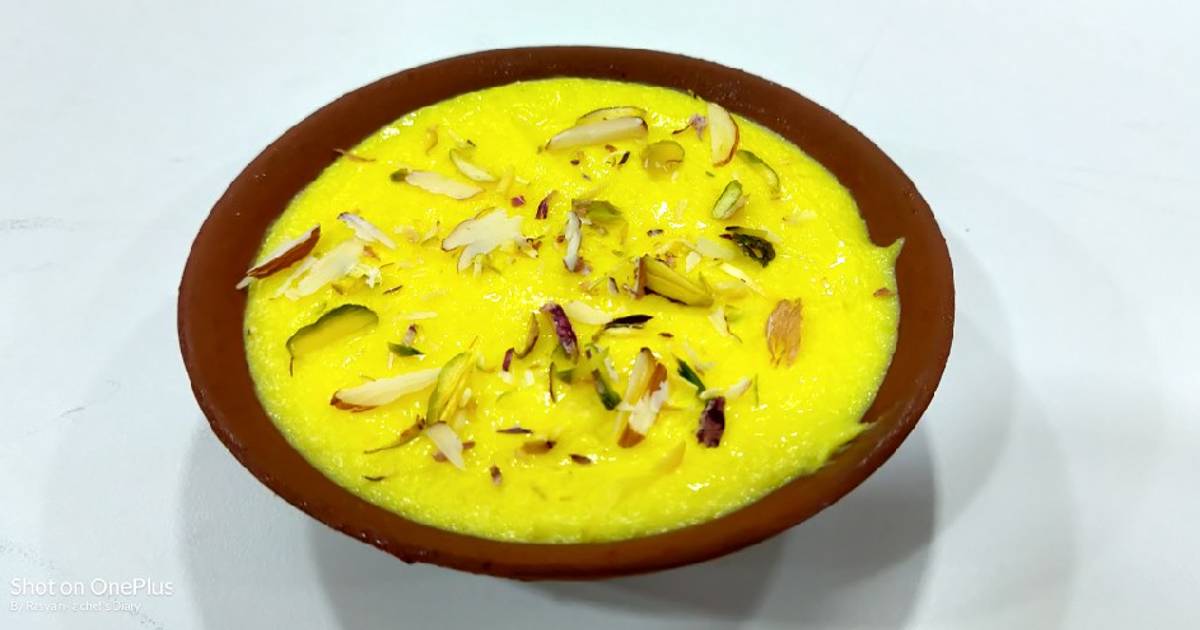 Kesari Phirni Recipe By Rasya N A Chef S Diary Cookpad