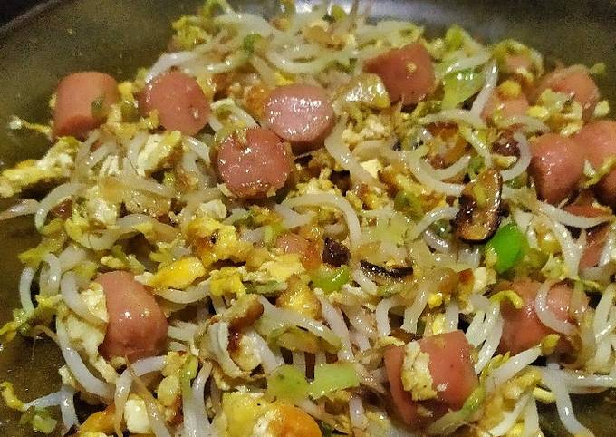 Resep Orak Arik Toge Sosis Oleh Saluna Mahira Cookpad