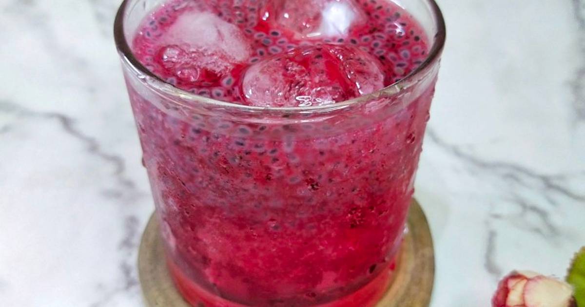 Resep Es Fanta Selasih Oleh Bunda Ela Cookpad