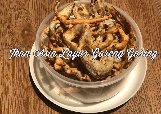 Resep Ikan Asin Layur Goreng Garing Oleh Adriana Endang Triningsih