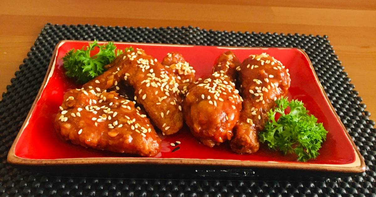 Resep Korean Spicy Wings Oleh Rims Kitchen Cookpad