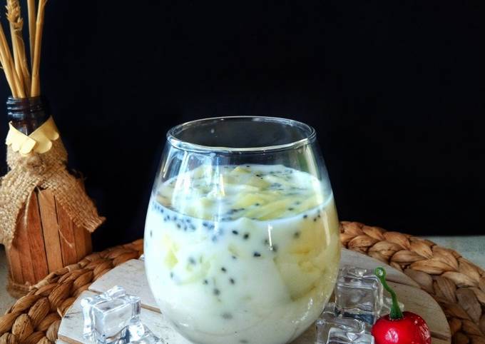 Resep Es Melon Susu Oleh Agustin Nur Hasanah Cookpad