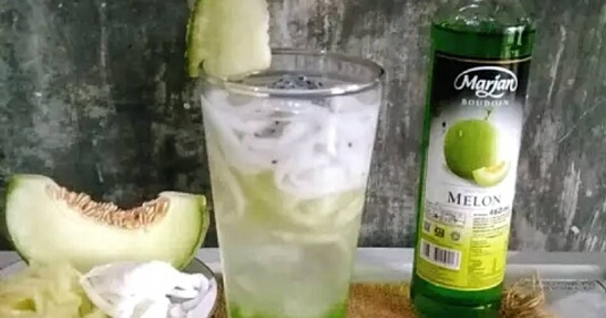 Resep Es Kuwut Melon Kelapa Muda Oleh Farida Sulthan Ig