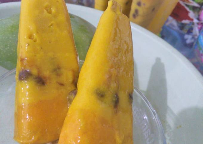 Resep Es Krim Mangga Home Made Oleh Nellia Fadllan Cookpad