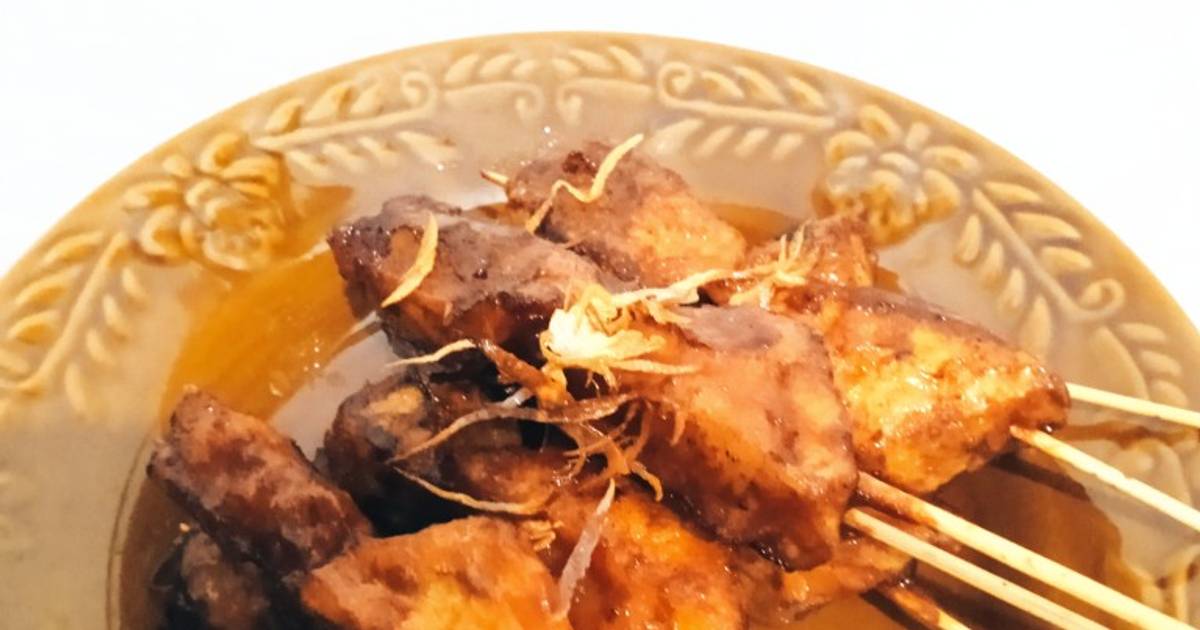 Resep Sate Tahu Aci Bakar Oleh Dapur Uni Cookpad