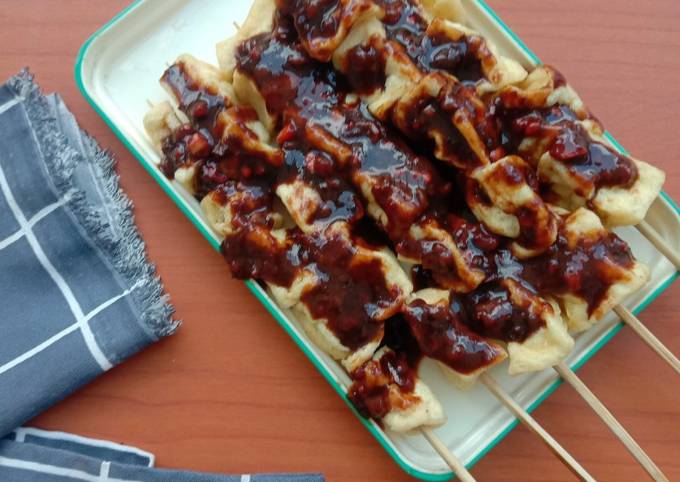 Resep Sate Tahu Sambel Kecap Oleh Siti Ramlah Cookpad