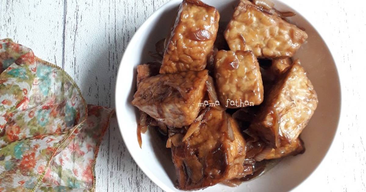 Resep Tahu Tempe Masak Kecap Oleh Mama Fathan Cookpad