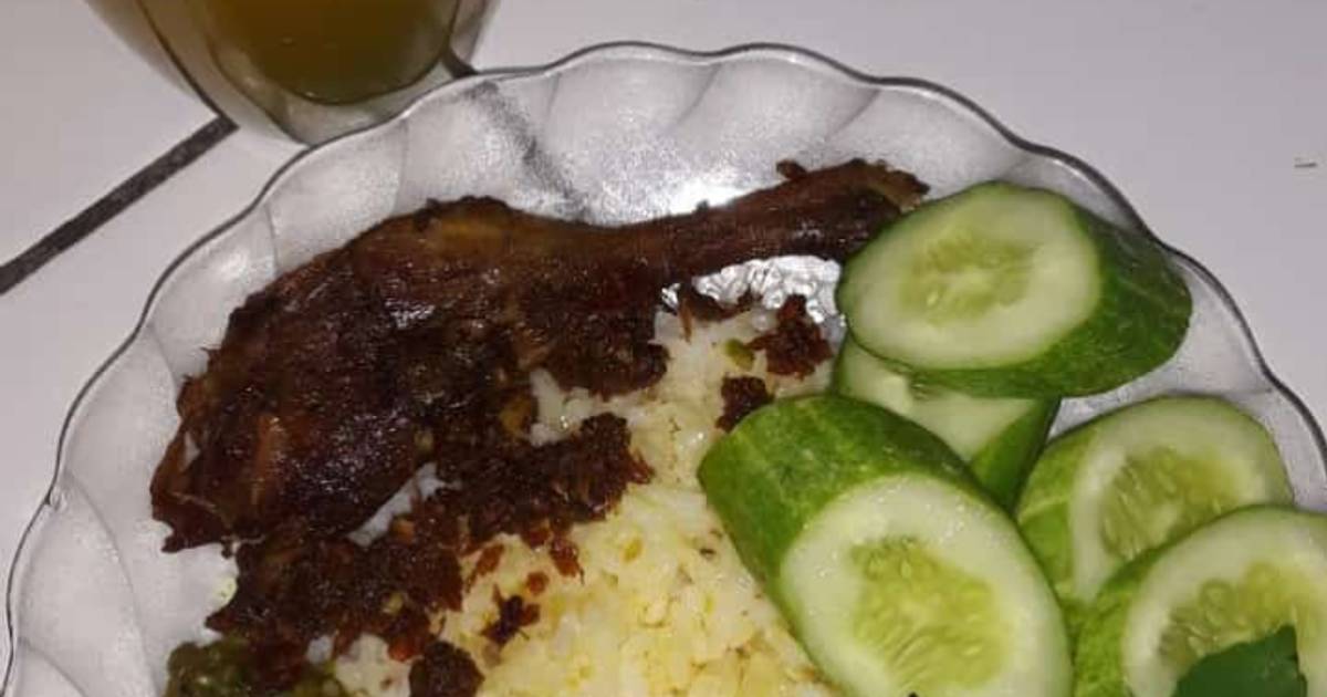 Resep Nasi Bebek Madura Sambal Cabe Ijo Oleh Winda Noviana Sari Cookpad