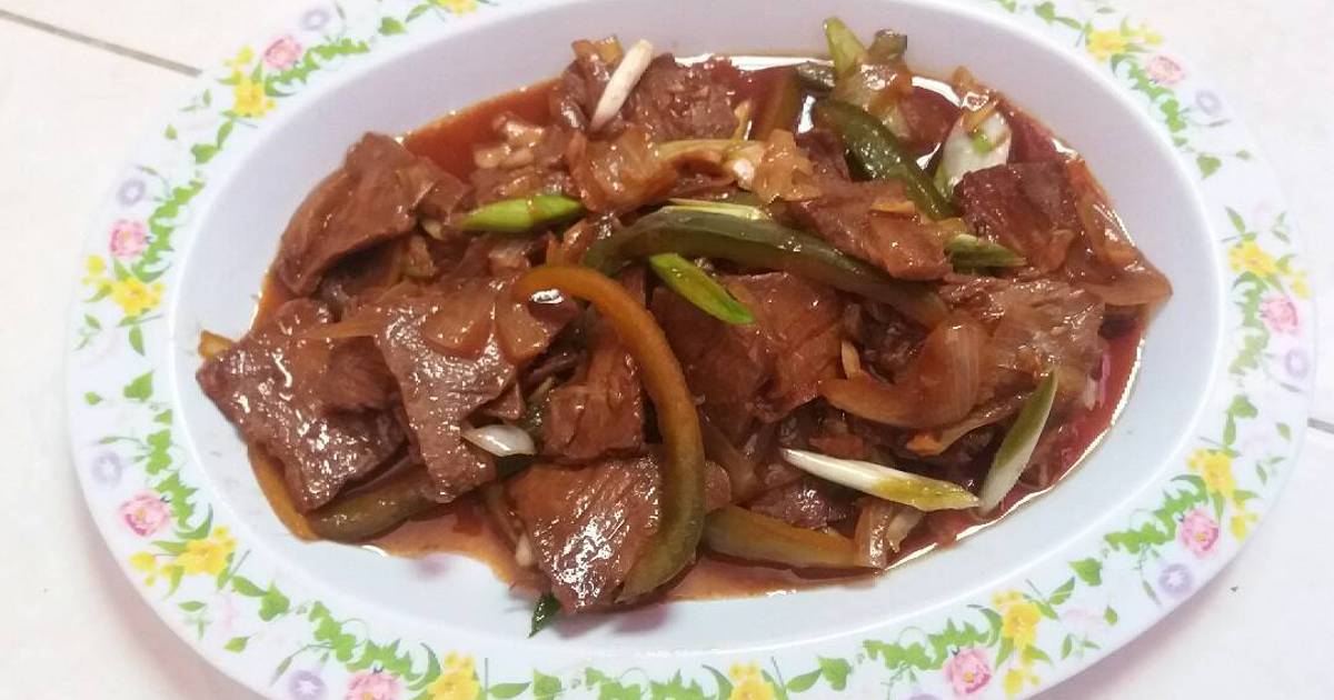 Resep Daging Sapi Masak Paprika Oleh Presella Cookpad