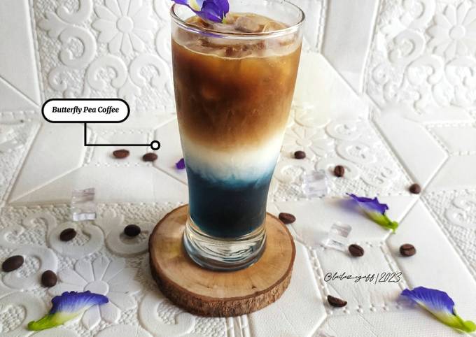 Resep Butterfly Pea Coffee Oleh Lailazegaff Cookpad