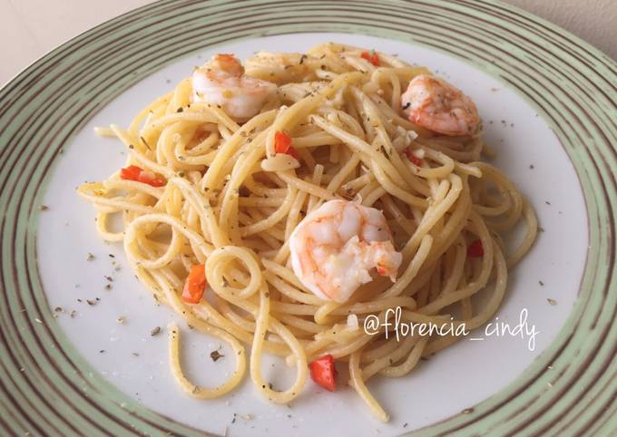 Resep Spaghetti Aglio E Olio Oleh Florencia Cindy Cookpad