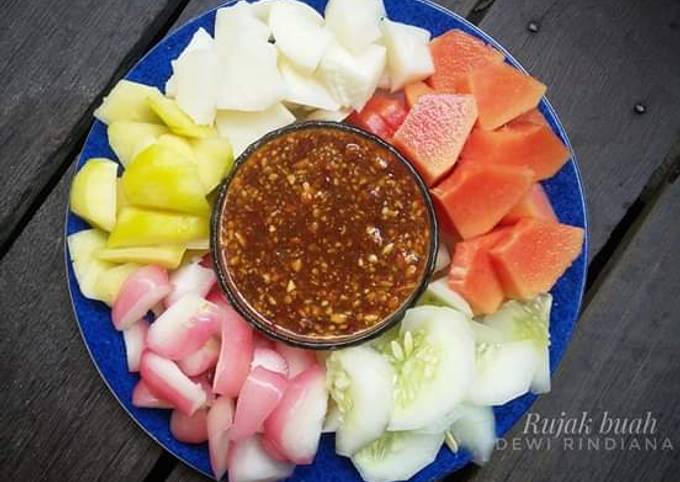 Resep Rujak Buah Oleh Rindyana Dewi Mom AL Cookpad