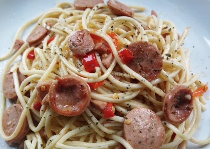 Resep Spaghetti Aglio Olio Oleh Farhah Cookpad