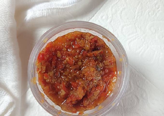 Resep Sambal Bawang Goreng Ala Bu Rudy Surabaya Oleh Umma Berkreasi