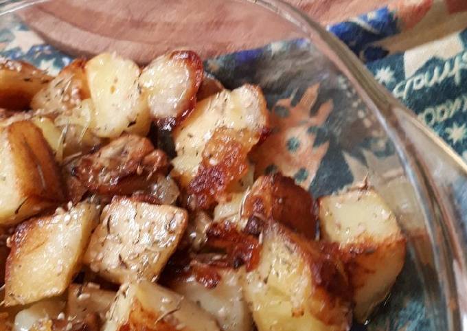 Papas Y Batatas Al Horno Receta De Ana Maria Cookpad