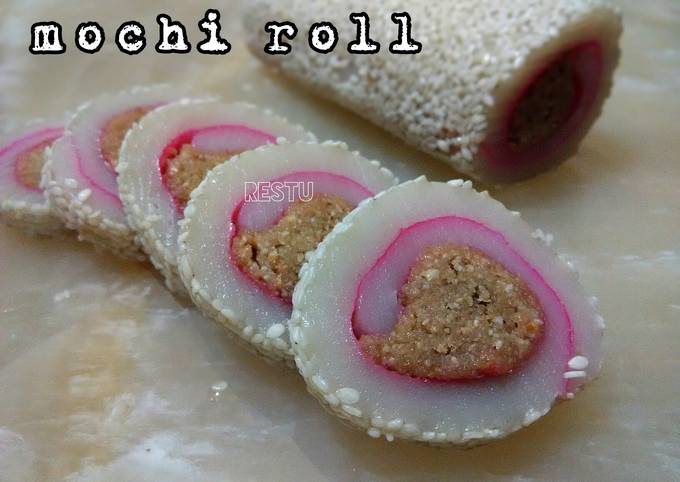 Resep Mochi Gulung Isi Kacang Oleh Rachma Esty Utami Cookpad