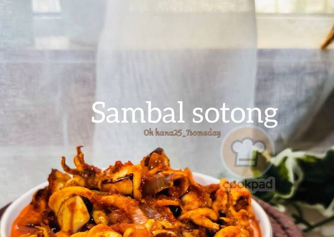 Resipi Sambal Sotong Oleh Hana Hana Cookpad