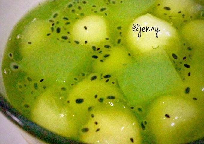 Resep Es Sarang Walet Melon Nata De Coco Oleh Jenny Cookpad