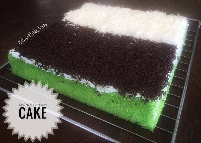 Resep Sponge Pandan Cake Oleh Gilang Sari Cookpad