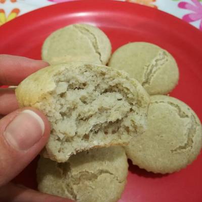 Pancitos de harina de garbanzos y fécula de mandioca Receta de Euge