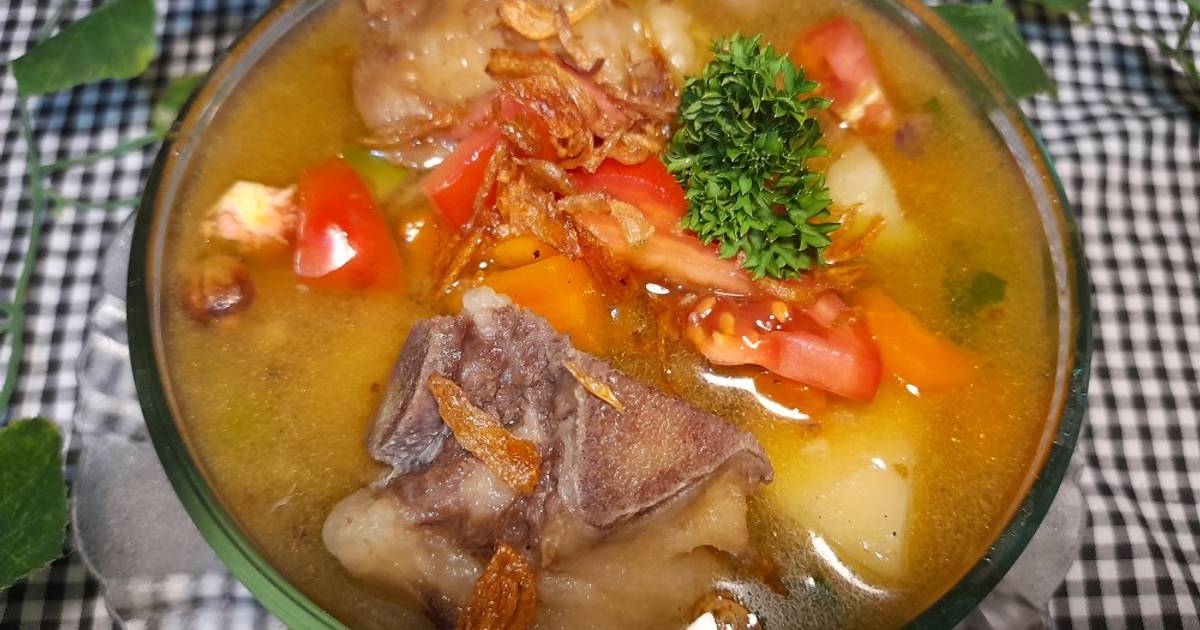 Resep Soto Tangkar Kuah Bening Oleh Lionie Adi Cookpad