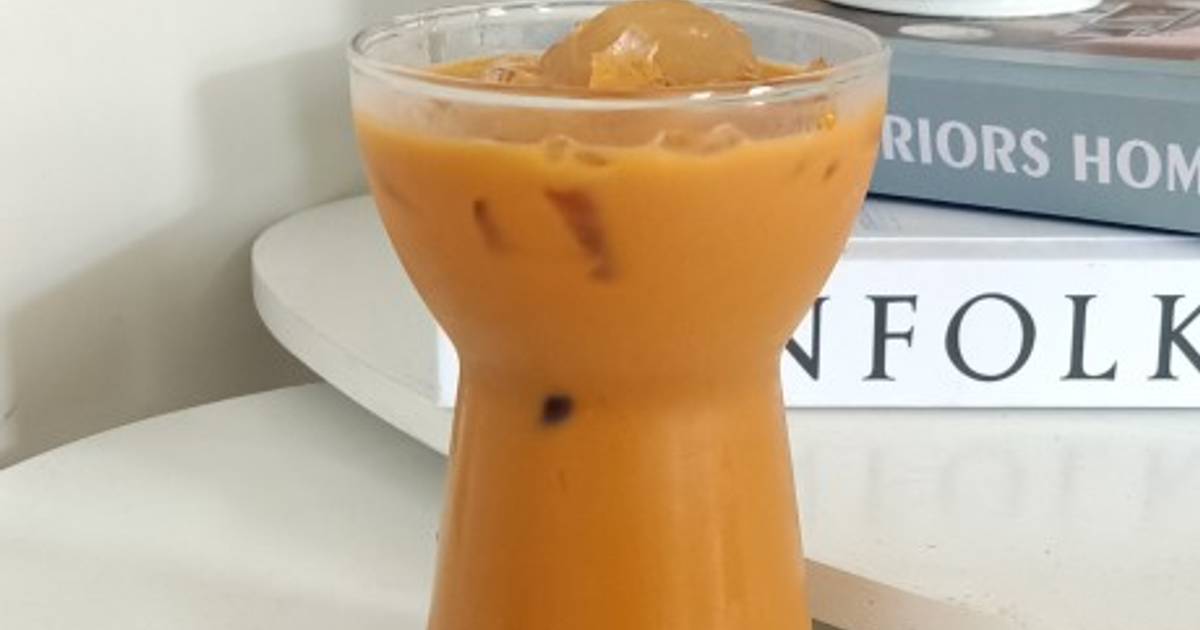 Resep Thai Tea Oleh Najma Fiq Cookpad