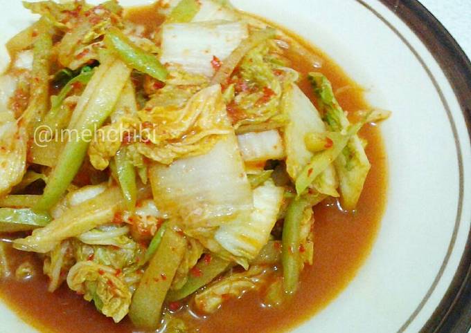 Resep Sawi Putih Labu Siam Kuah Balado Terasi Oleh Nurul Fathimah Cookpad