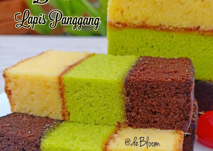 Resep Bolu Lapis Panggang Rasa Oleh Je Debloom Cookpad