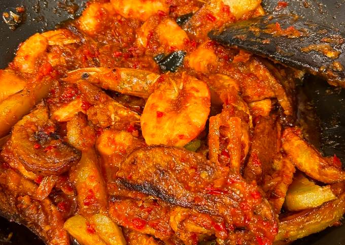 Resep Balado Udang Kentang Oleh Nm Tallent Cookpad