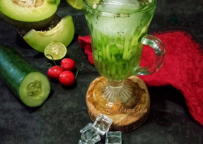 Resep Es Kuwut Melon Timun Oleh Nia Cookpad