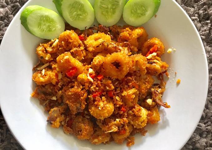 Resep Cumi Goreng Cabe Garam Oleh Shellena Tiarafaranezia Cookpad