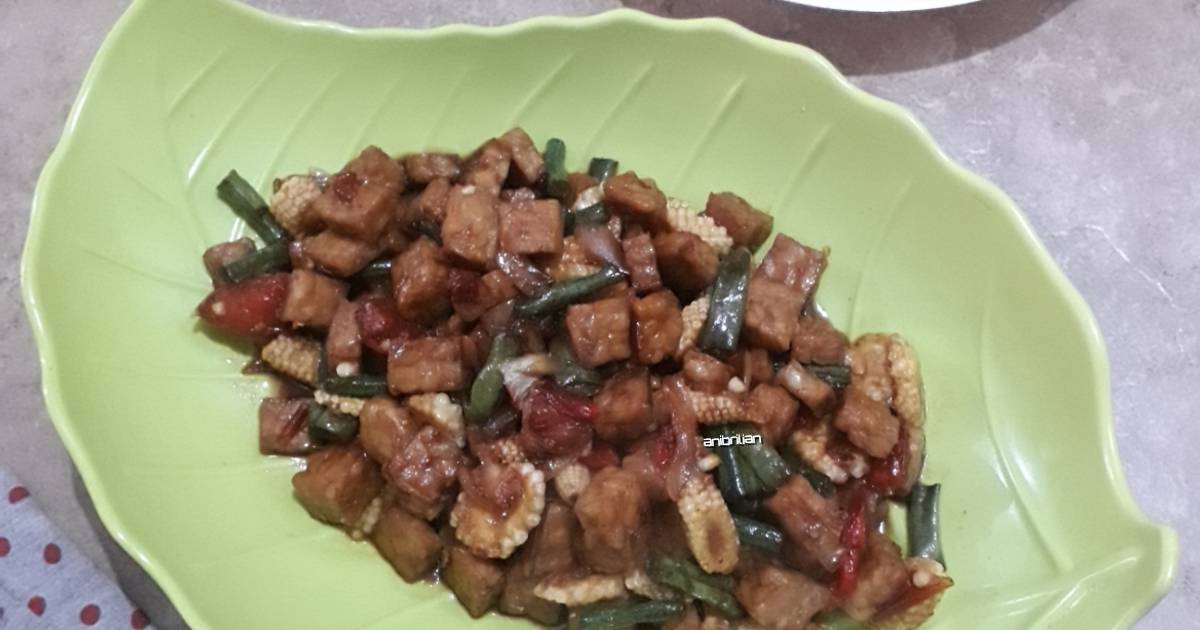 Resep Tempe Putren Enak Dan Mudah Cookpad