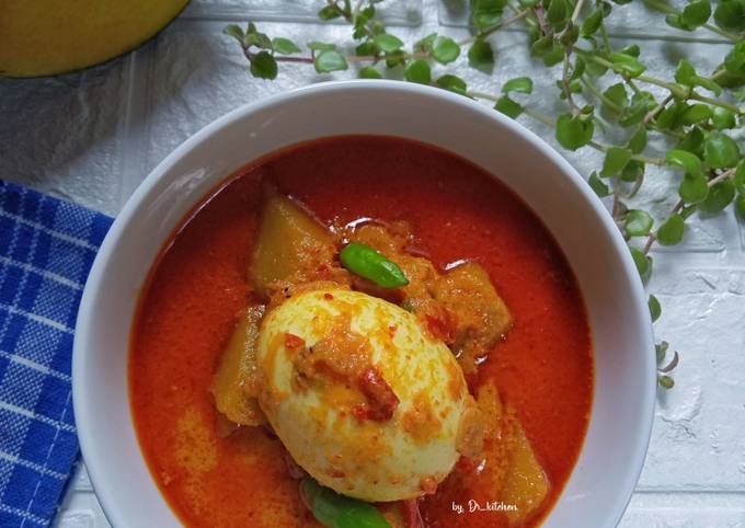 Resep Gulai Telur Dan Labu Oleh Rany Trisuci Cookpad