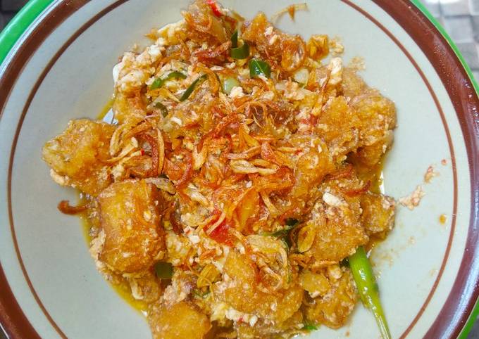 Resep Tumis Rambak Kerupuk Kulit Telur Bumbu Santan Oleh Dapur