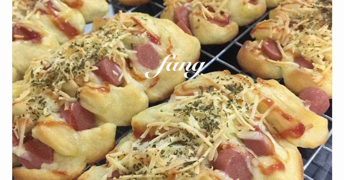 Resep Caterpillar Sausage Bread Roti Sosis Oleh Fang Cookpad