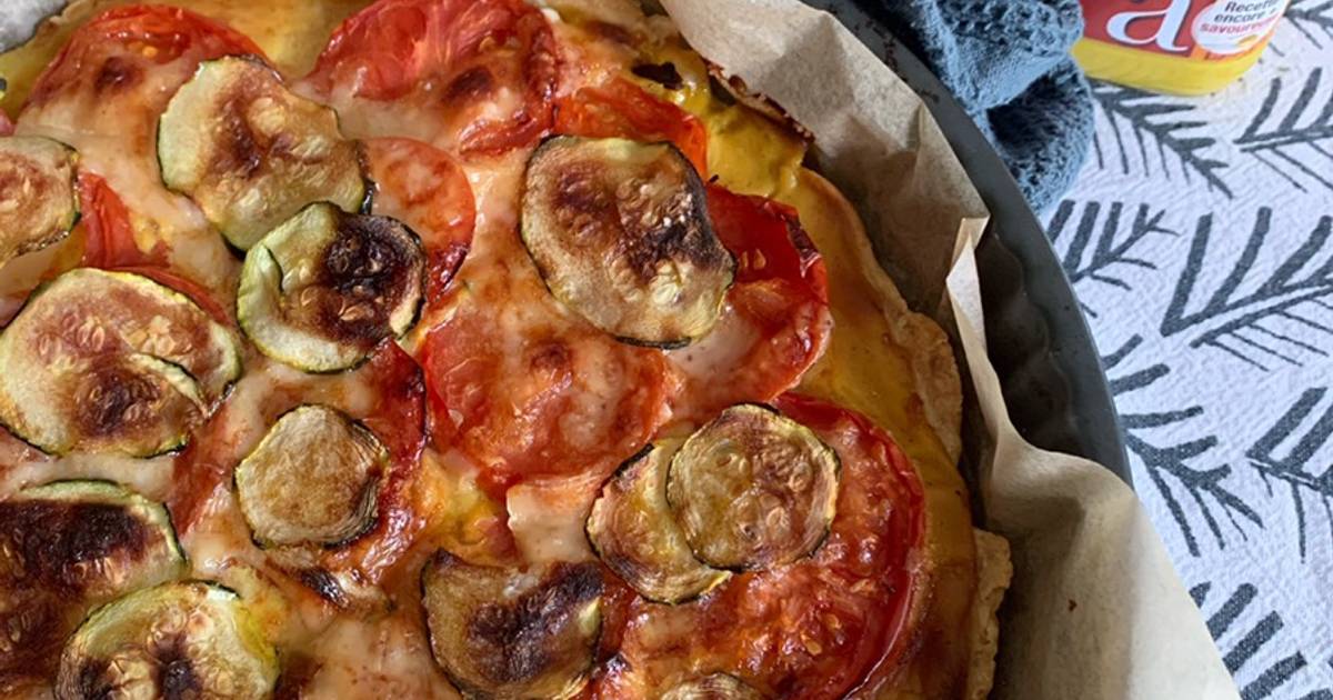 Tarte Aux Tomates Et Courgettes La Moutarde Savora De Vos Pieds Sous