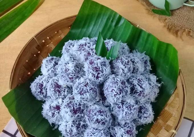 Resep Klepon Ubi Ungu Oleh Heni Nur Cookpad