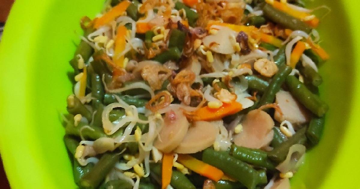 Resep Tumis Kacang Panjang Toge Dan Sosis Enak Dan Mudah Cookpad