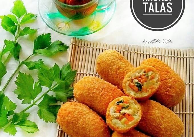 Resep Kroket Talas Oleh Vey Alodia S Kitchen Cookpad