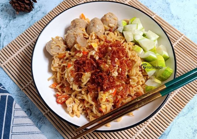 Resep Indomie Tumis Pedas Oleh Mama Fathan Cookpad