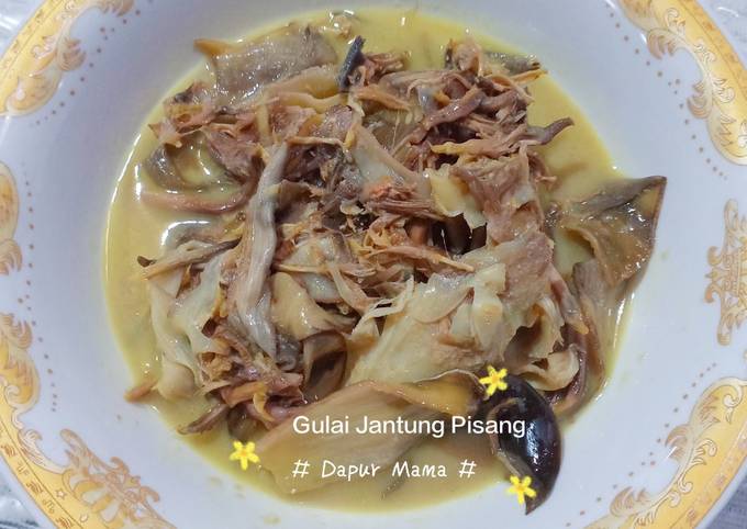 Resep Gulai Jantung Pisang Oleh Rika Ayu Dapur Mama Cookpad