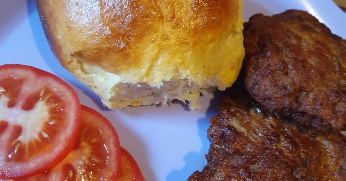 Tökéletes házi hamburger bucik Gyöngyi Vespana receptje Cookpad