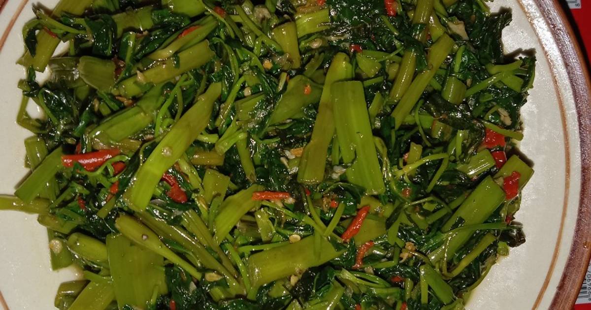 Resep Tumis Kangkung Terasi Oleh Amii Cookpad