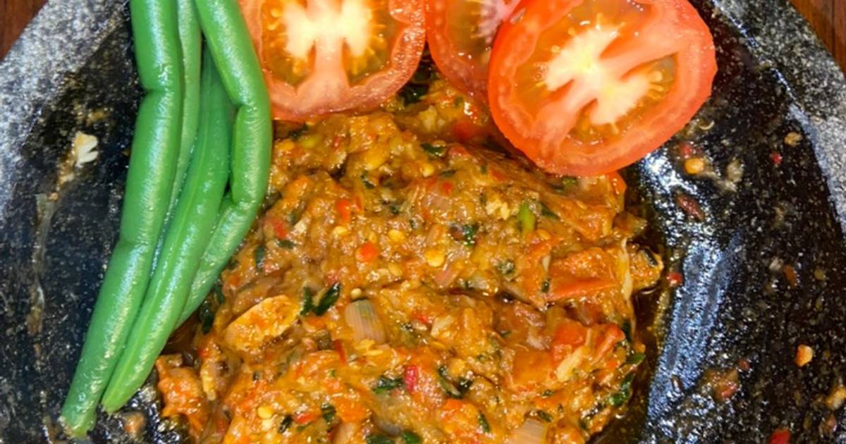 Resep Sambel Terasi Goreng Enak Dan Mudah Cookpad